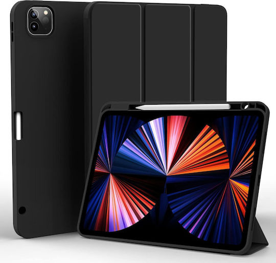 eSTUFF Flip Cover Μαύρη (iPad Pro 12.9 2022/2021)