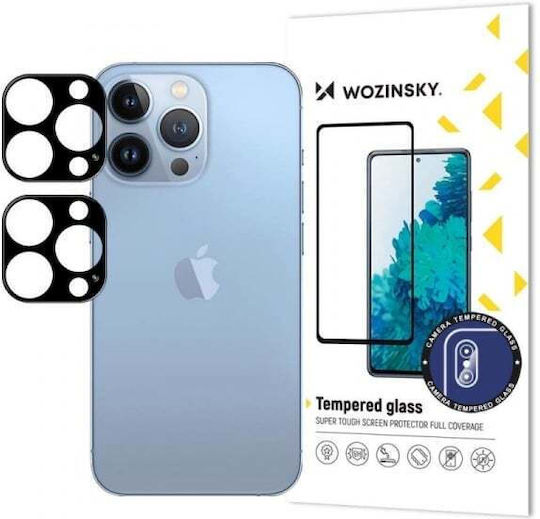 Wozinsky Full Camera Protection Tempered Glass Black for the iPhone 17 Pro