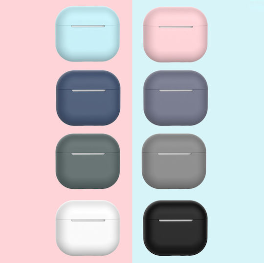 Hurtel Soft Θήκη Σιλικόνης Dark Blue για Apple AirPods 3