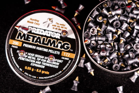 Metalmag-Predator R 4,5mm 200 Stück Airsoft-Kugeln