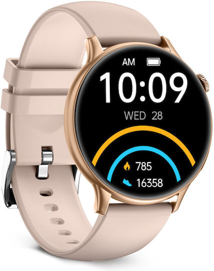 Ksix Core 2 Smartwatch (Ροζ)