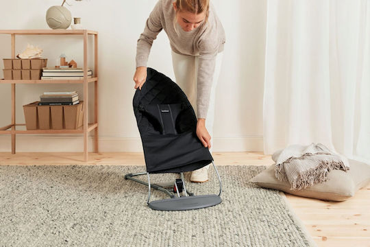 BabyBjorn Manual Baby Relax Bliss Classic Quilt Black for Child up to 13kg