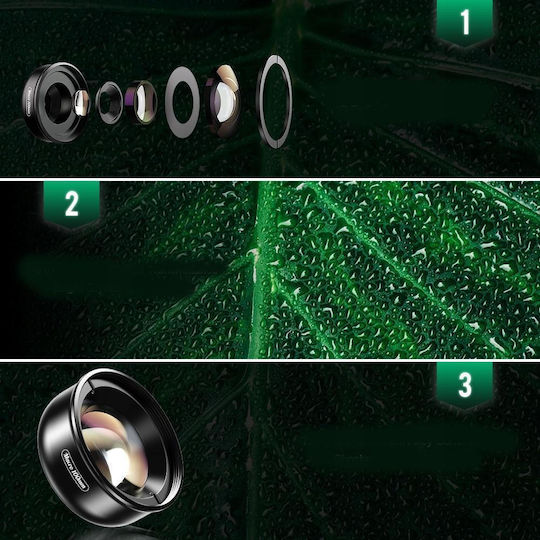 Apexel Phone Camera Lens Set Macro 2x