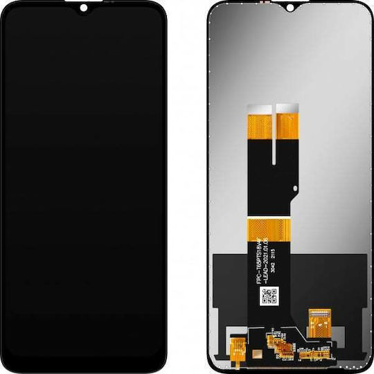 Madrid Papel Мобилен Екран Със Сензорен Механизъм За Nokia G10, Nokia G20 Черен