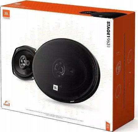 Stage1 9631 Jbl 6”x9” 3-way Oval Speakers 60w Rms