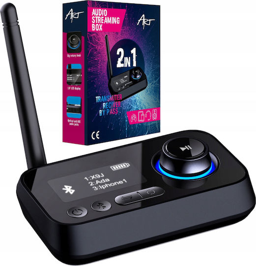 Art FM Transmitter Αυτοκινήτου με USB / AUX / Bluetooth