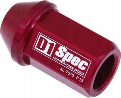 D1spec Forged Car Lug Nuts D1spec Alu 12x1.25 Red