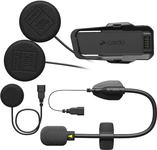 Cardo 2nd Helmet Kit Headphones Microphone & Base Packtalk Pro Edge Speakers Jbl 40mm