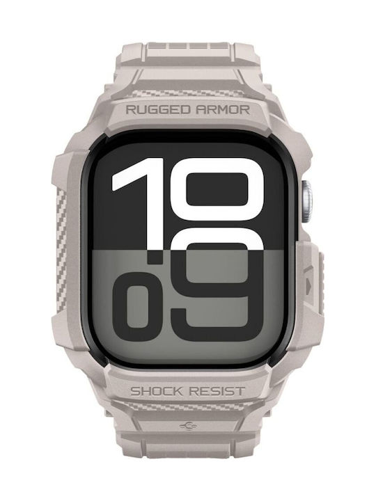 Spigen Rugged Armor Pro V2 Dune Beige για Apple Watch 42mm Spigen Rugged Armor Pro V2 Dune Beige για Apple Watch 42mm
