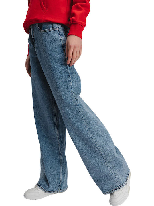 Γυναικείο Jean Παντελόνι Mid Rise Denim Medium
