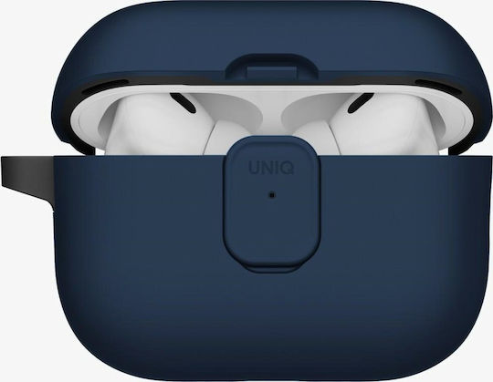 Uniq Clyde Θήκη Σιλικόνης / Πλαστική σε Μπλε χρώμα για Apple AirPods Pro 3