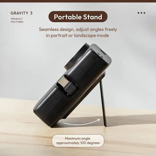 Adam Gravity 3 Power Bank 5000mAh με Θύρα USB-C Μπλε