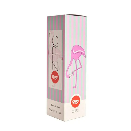QuyCup Sticlă Termos Oțel inoxidabil 750ml Flamingo