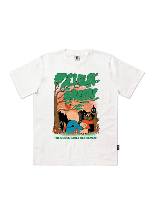 T-shirt Evergreen Off White