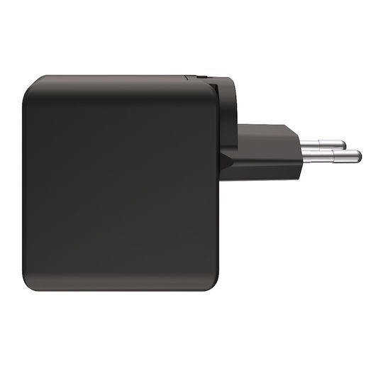 UAG Charger Without Cable GaN with USB-A Port and 2 USB-C Ports 100W Power Delivery Black/Orange (SRGE)