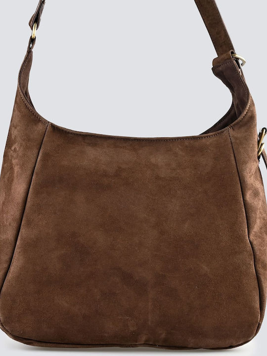 Leather Women's Bag Shoulder Brown