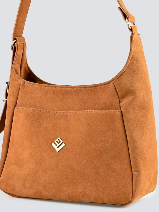 Leather Women's Bag Shoulder Brown
