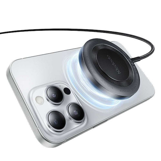 Mcdodo Kabelloses Ladegerät (Qi Pad) 15W Schwarzs (True CH-5490)
