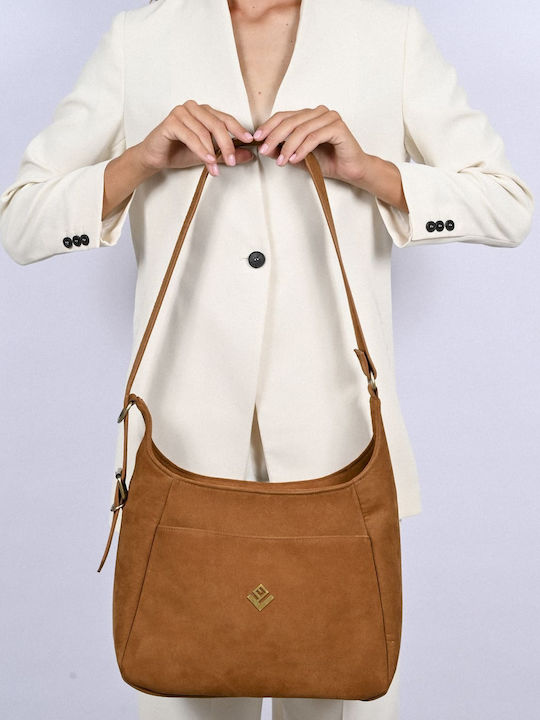 Leather Women's Bag Shoulder Brown