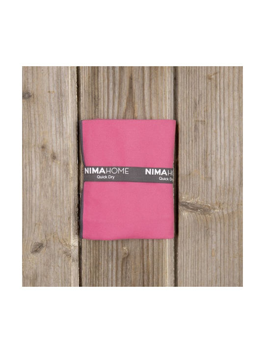 Nima Home Πετσέτα Γυμναστηρίου 50x90 Riva Happy Pink