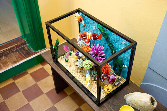LEGO Icons Acvariu Tropical Pentru Vârsta 18+ Număr Bucăți 4154