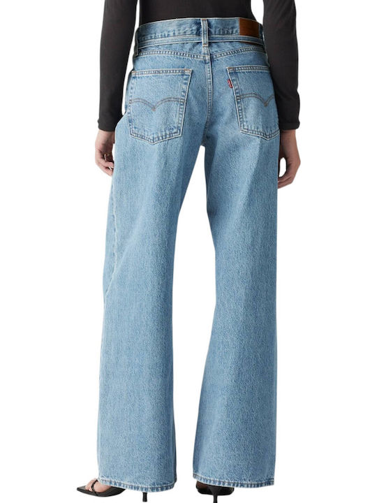 Levi's XL Straight Women's Jeans Pants in Loose Fit Med Indigo