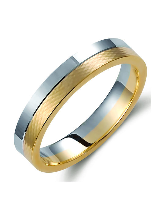 Valauro Eheringe 9k Bicolor Dicke 4.00mm
