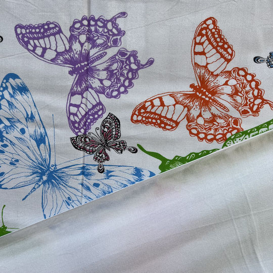 Pestemal Beach Towel Pareo Cotton White 180x100cm