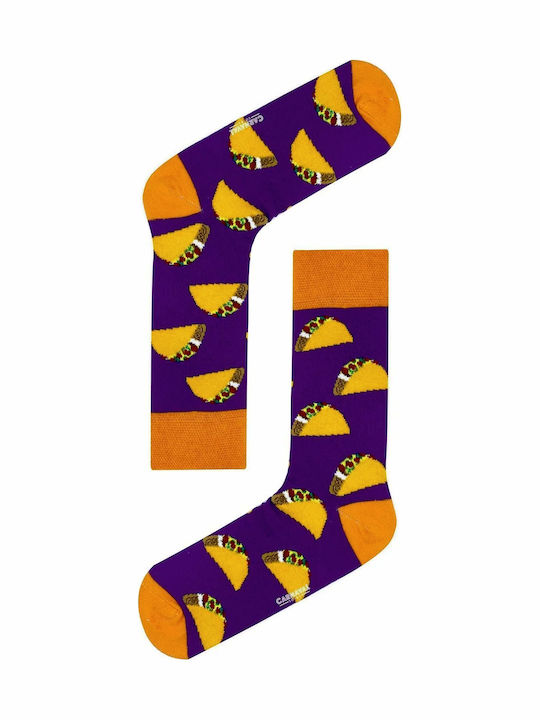 Carnaval Socks Κάλτσες Μωβ Carnaval Socks Κάλτσες Μωβ