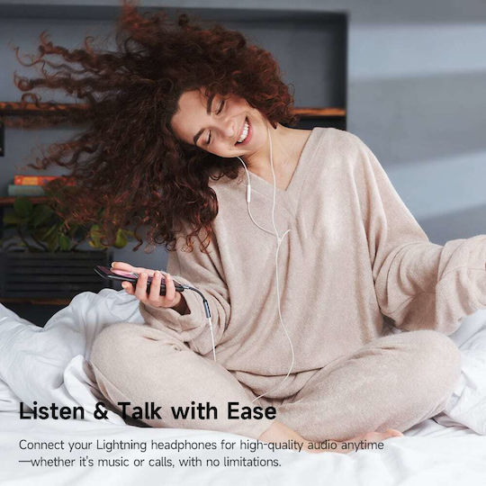 Mcdodo Audio Converter Lightning male to USB-C female Gray 1pcs