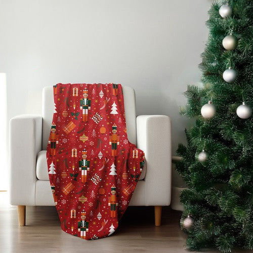 Furry Single Blanket 150x200cm Red