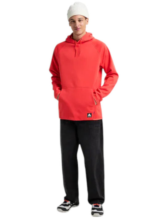 Crown Weatherproof Φούτερ με Κουκούλα Fiesta Red
