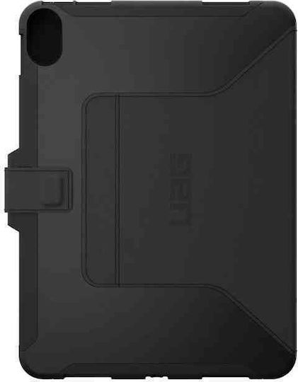 UAG Scout Folio Flip Cover Durable Blacη (Apple iPad 11 & 10.9 (2025/22 - 11/10th gen)) 12339IB14040