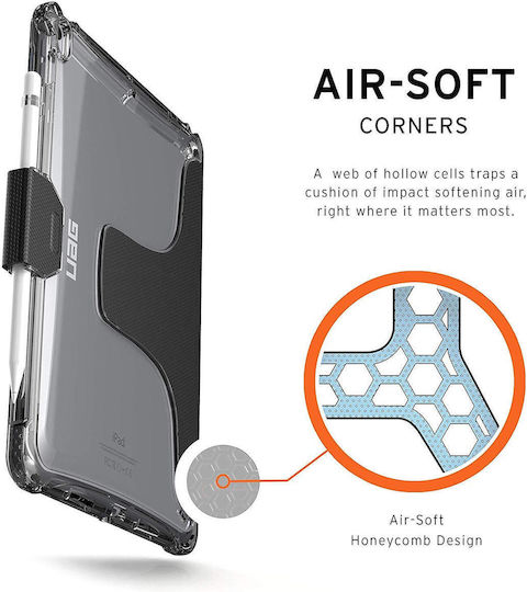 UAG Plyo Back Cover Durable Blacη (Apple iPad 11, iPad 10.9 (2025/22 - 11/10th gen)) 124487B14340