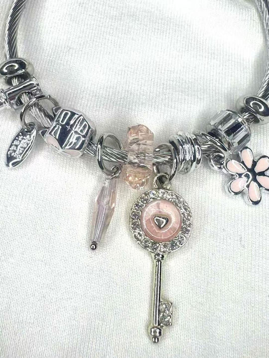 King Women's Bracelet Handcuffs made of Steel