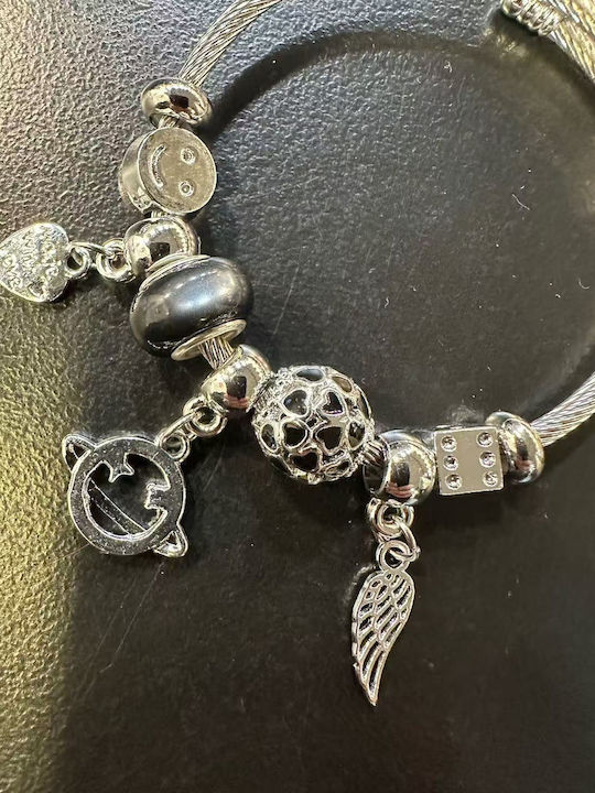 King Women's Bracelet Handcuffs made of Steel