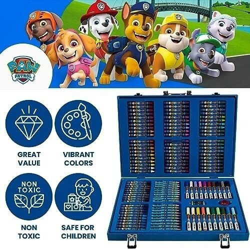 Paw Patrol Complete Σετ Ζωγραφικής 130τμχ