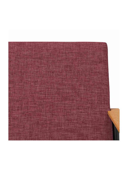 Armchair Red 59x75x78cm