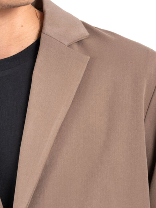 Jacket Ανδρικό Σακάκι Μπεζ