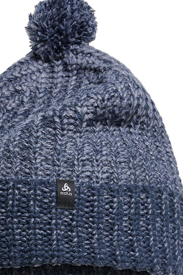 Heavy Strick Beanie Unisex Σκούφοι Πλεκτός σε Γκρι χρώμα
