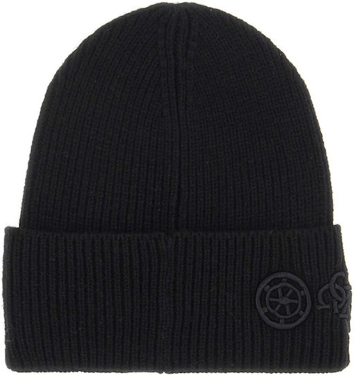 Beanie Feminin Căciulă Tricotat în culoarea Negru
