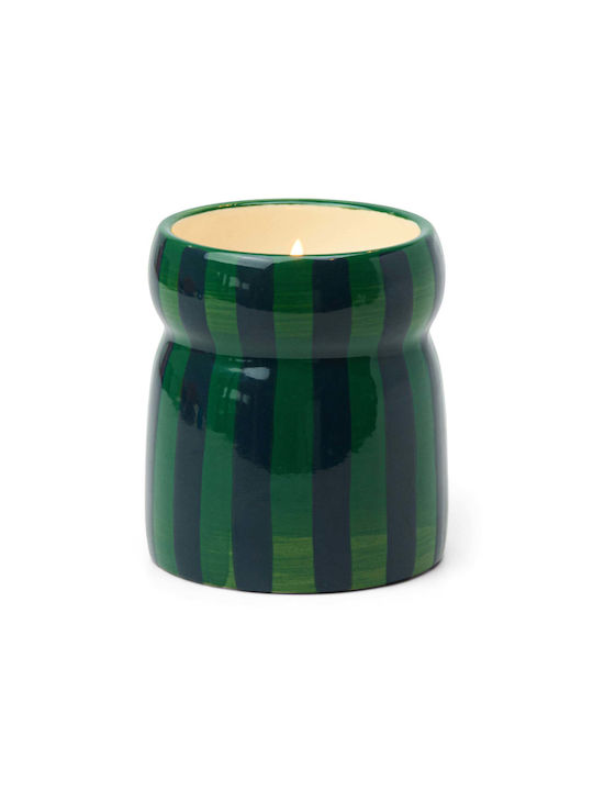 Paddywax Διακοσμητικό Κερί σε Βάζο Πράσινο 184gr