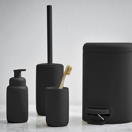 Södahl Keramik Badezimmer Toilettenbürste Schwarz
