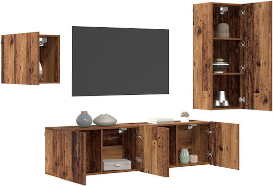 Животно помещение ТВ единица Old Wood Д40.5xШ30xВ40бр