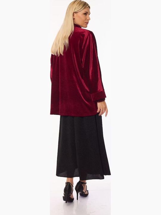 Women's Cardigan Bordeaux