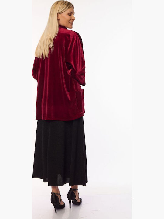 Women's Cardigan Bordeaux
