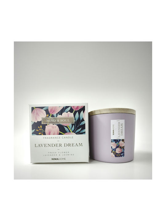 Nima Αρωματικό Κερί σε Βάζο με Άρωμα Lavender 250gr