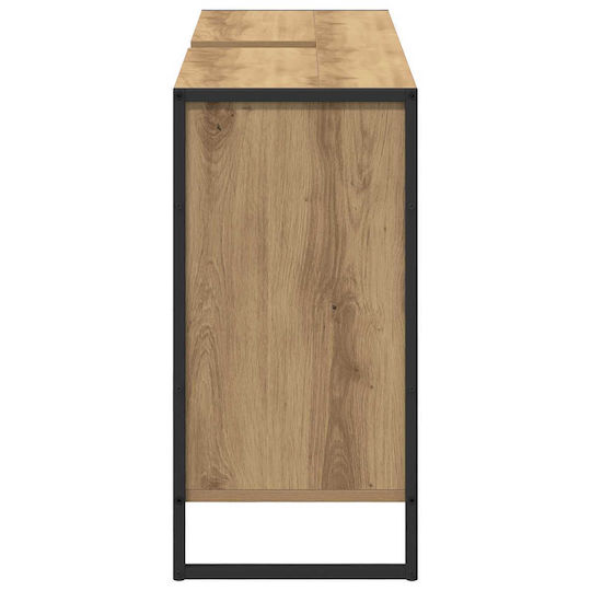 vidaXL Waschtisch ohne Waschbecken L60xB60xH30cm Walnut