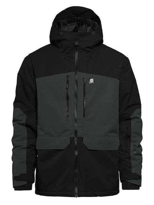 Horsefeathers OM326A Männer Jacke aus für Ski & Snowboard Schwarz