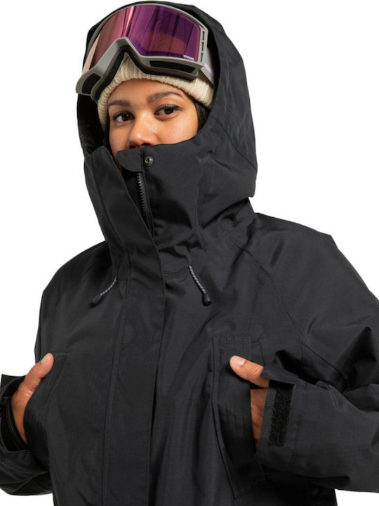 DC Paramount Women's Ski & Snowboard Jacket Black ADJTJ03049-KVJO